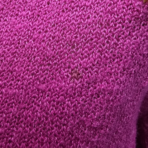 Vintage BellePointe Cardigan Sweater With Butterfly Ribbon Appliques - Small - Picture 6 of 7